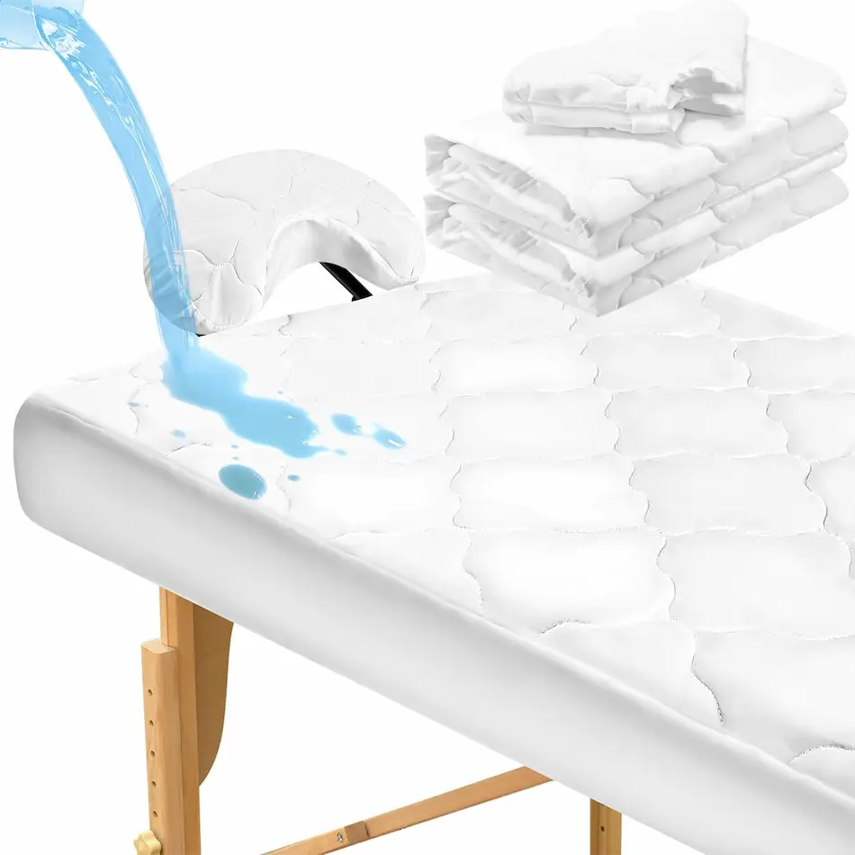 Preboun 4 Pcs 2 Sets Waterproof Massage Sheets