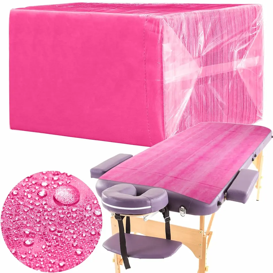 Spa Fabric Sheets Waterproof Massage Table Sheets Oil Proof