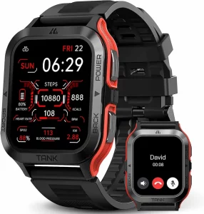 AMAZTIM Smart Watch, 60 Days Extra-Long Battery,