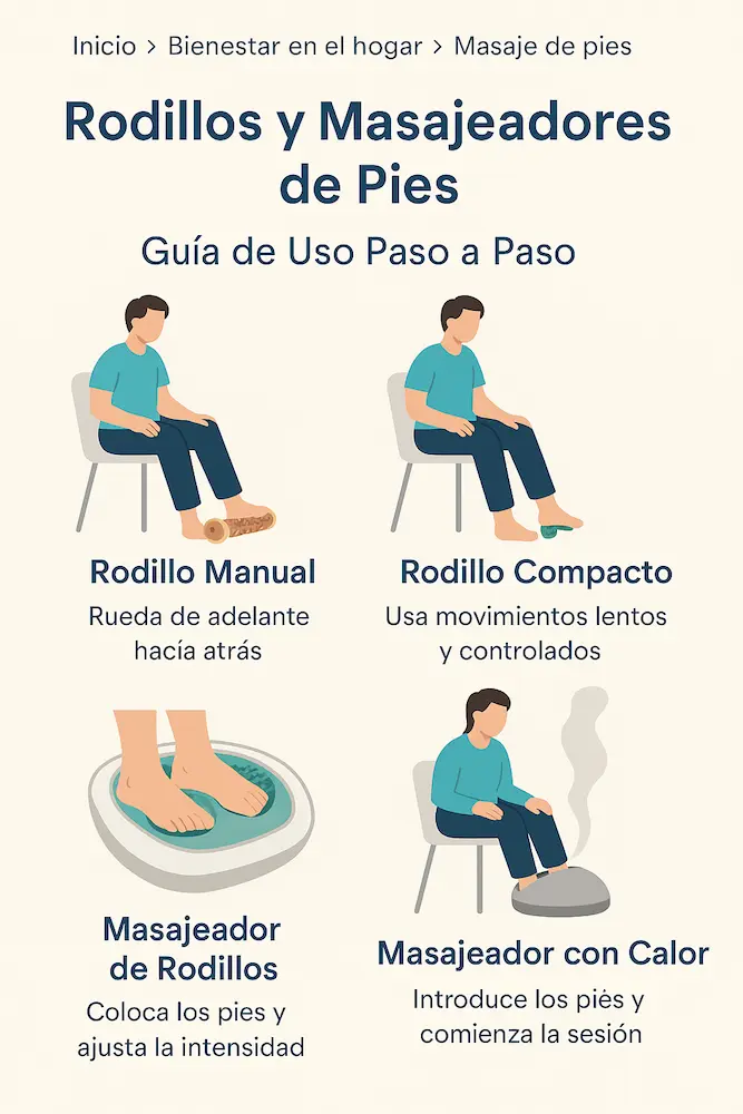 Rodillo de Masaje de Pies